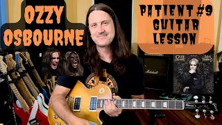 Ozzy Osbourne Patient Number 9  Guitar Lesson - Featuring Jeff Beck