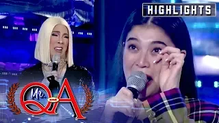 Vice notices that Anne is teary eyed | It's Showtime Mr. Q and A