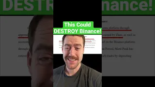 CZ Trading Crypto AGAINST Clients?! This Could ABSOLUTELY DESTROY Binance!