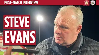 Steve Evans' reaction | Stevenage 2-1 Barnsley