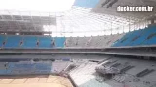 Obras da Arena do Grêmio - 24 de outubro 2012 - ducker.com.br