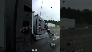 Wrong-way driver hits a semi and 3 other cars