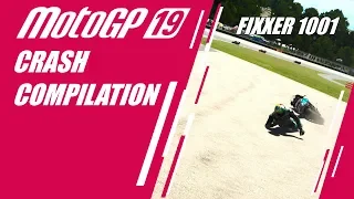MotoGP 19 Crash Compilation 1