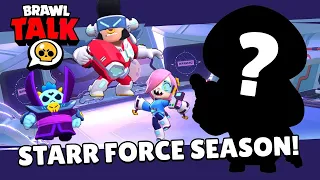 BRAWL TALK Season 5 Reaction! | Space Theme, New Brawler, New Skins, & More!