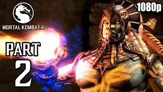 Mortal Kombat X Walkthrough PART 2 (PS4) 60fps No Commentary [1080p] TRUE-HD QUALITY