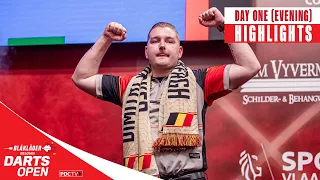 DREAM DEBUT! Day One Evening Highlights | 2024 Belgian Darts Open