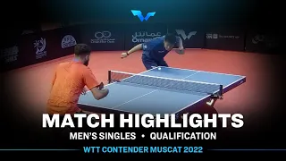 Abdulaziz Bu Shulaybi vs Fanbo Meng | MS | WTT Contender Muscat 2022 (Qual)