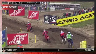 Guadagnini vs Prado vs Guillod vs Van Doninck | MXGP RAM Qualifying Race | MXGP of Trentino 2023