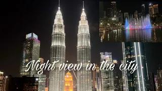 Night view, room and sky bar tour @Traders Hotel Kuala Lumpur