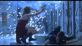 #ResidentEvil   Alice vs Licker (Train fight) I Resident Evil