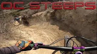 I Cracked My Frame! DIRT SURFING the (un-shuttle-able) Steeps in OC / Oct 12, 2021