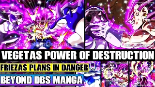 Beyond Dragon Ball Super Mastered Ultra Ego Vegeta Overpowers Black Frieza And Platinum Cooler!