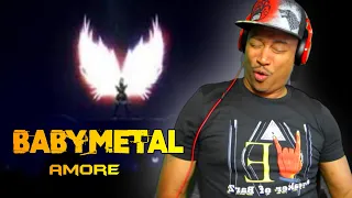 (AMERICAN 1ST TIME REACTING TO ) BABYMETAL -AMORE (REACTION!!!)