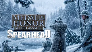 Hold German Last Offensive at Ardennes - Medal of Honor Allied Assault Spearhead 2002 (Part 2/3)