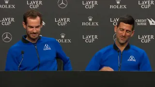 Novak Djokovic on memorable matches for him against Roger Federer (Laver Cup 2022) LONDON