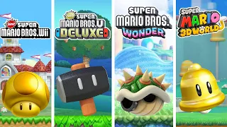 Strong Special Items in some 2D and 3D Mario Games