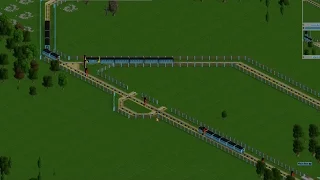 OpenTTD tutorial - Advanced signalling: Priority signals