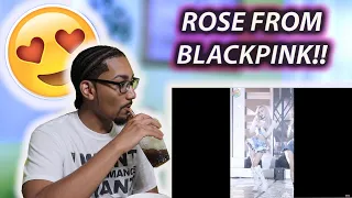 'How You Like That' (BLACKPINK ROSÉ FanCam) REACTION!!