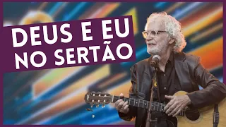 Renato Teixeira emociona auditório com "Deus e Eu No Sertão"