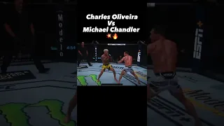 Charles Oliveira INSANE fight vs Michael Chandler #ufc #shorts #charlesoliveira