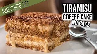 Tiramisu The no bake Italian Coffee Cake