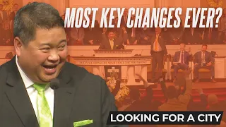 Most Key Changes Ever? “Looking For A City” Alvin Martinez & NVBC Choir