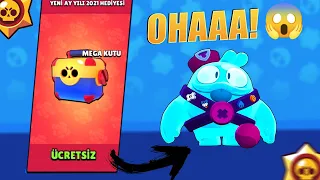 BEDAVA MEGA KUTUDAN SQUEAK ÇIKTI 😱 Brawl Stars