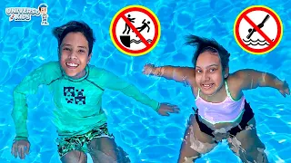 Henrique e MC Divertida em Novas Regras de Segurança para Crianças na Piscina - Universo Kids