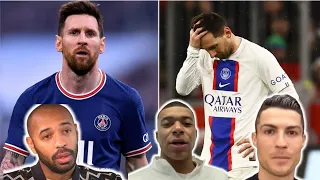 😱 FOOTBALL WORLD MOST SHOCKING REACTIONS TO PSG SUSPENDED LIONEL MESSI