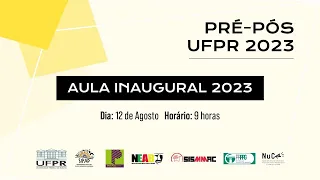 Aula Inaugural Curso Pré-Pós 2023