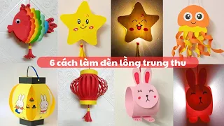 Tổng Hợp 6 Cách Làm Đèn Lồng Trung Thu Bằng Giấy - DIY: How To Make A Paper Lantern