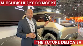 Why Mitsubishi's Delica D:X Concept is the Family and Off-Road Minivan EV of Tomorrow - First Look