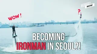 Epic Flyboarding in Seoul with World Champion Park Jin Min