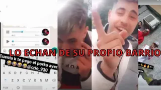 PORKO P 3 G A  a CRIE.HERMANO DE PAPA MANELO LO ECHA DE SU PROPIO BARRIO.SE FILTRAN AUDIOS DE CALERO