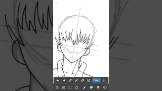 Drawing Anime at MediBang Paint (Android)