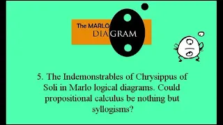 The Indemonstrables of Chrysippus...(short)