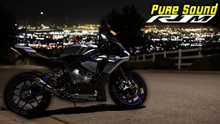 Yamaha R1M goes for a night ride - Pure Sound