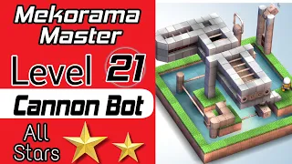 Mekorama - Cannon Bot, Mekorama Master Level 21, mekorama gameplay, Mekorama walkthrough, SiGog