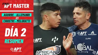 Highlights TOLITO AGUIRRE - TITO ALLEMANDI vs CHIOSTRI - MELGRATTI | APT MASTER FINAL 2022 - Día 2