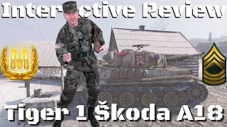 Tiger I mit 75mm Škoda A18 Interactive Tank Review, World of Tanks Console.