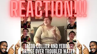 MANLEY'S REACTION | Jacob Collier & YEBBA - Bridge Over Troubled Water