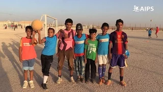 AIPS Young Reporters @ FIFA U17WWC: Al Zaatari refugee camp, where football is the only escape