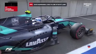 F2 Spa 2019 Largada + Acidente | Start + Crash R.I.P Antoine Hubert