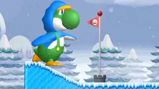Giant New Super Mario Bros. Wii Yoshi  - Full Walkthrough -  #02