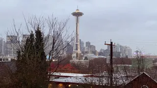 🎧 Ambient Seattle City + Rain Sounds for ASMR/Relaxation! [30min, 1080p]