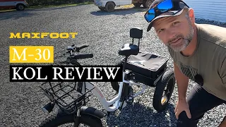 Maxfoot M-30 E-Trike Review: Best All-Terrain 750W Electric Fat Tire Trike