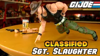 G.I. Joe CLASSIFIED: SGT. SLAUGHTER 6 Inch Figure (2022)