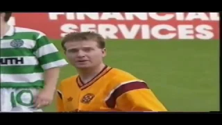 Celtic FC Timeline: 1990/91 - Motherwell v Celtic - 25th August 1990