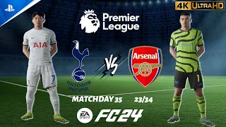 FC 24 - Spurs vs. Arsenal | Premier League Matchday 35 23/24 | PS5 [4K 60FPS]