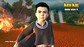 kev kaj lub xauv hwj huaj hmong Animation 3d daim ntev part 4